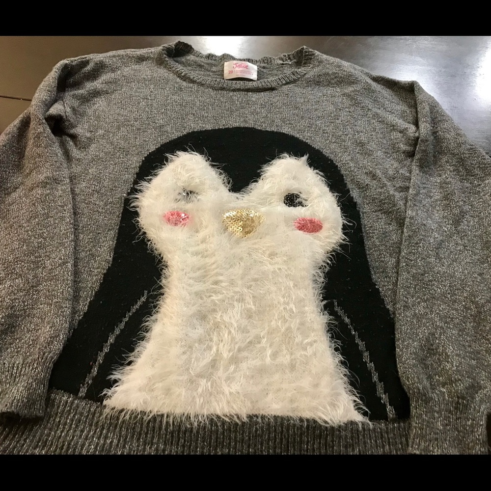 Cute little penguin sweater from Justice